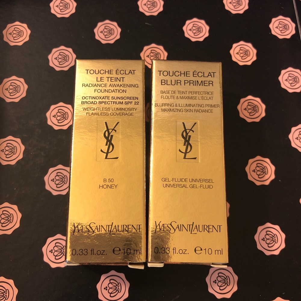 Ysl primer and foundation